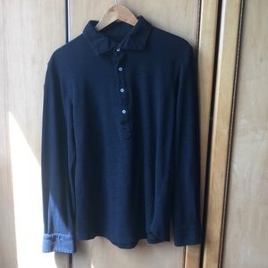 esntls polo long sleeve
